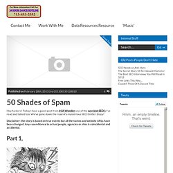 50 Shades of Spam by