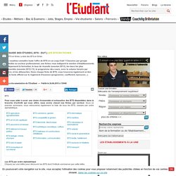 500 BTS en fiches sur letudiant.fr