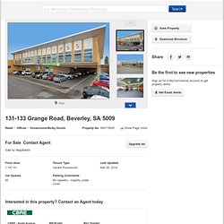131-133 Grange Road, Beverley, SA 5009 - Retail for Sale #500715935