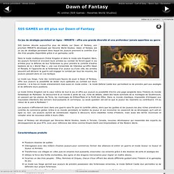 505 GAMES en dit plus sur Dawn of Fantasy