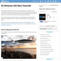 55 Ultimate 3DS Max Tutorials