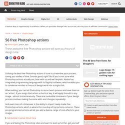 63 free Photoshop actions
