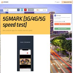 5GMARK (3G/4G/5G speed test)