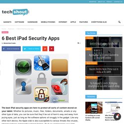 6 Best iPad Security Apps