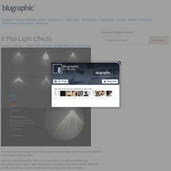 6 Psd Light Effects