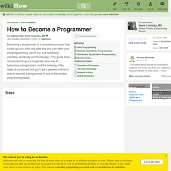 6 Ways to Become a Programmer