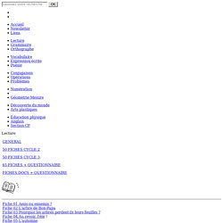 lecture questionnaires