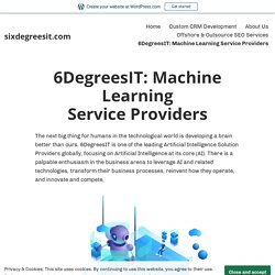 Artificial Intelligence Solution Providers – 6DegreesIT