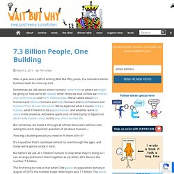 7.3 Billion People, One Building