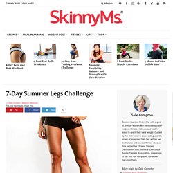 7 Day Summer Legs Challenge