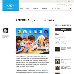 7 STEM Apps for Students