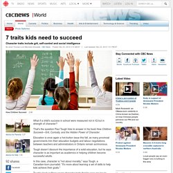 7 traits kids need to succeed