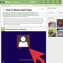 7 Ways to Block Adult Sites