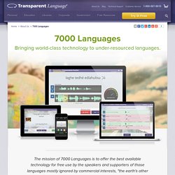 7000 Languages
