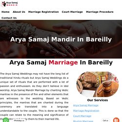 7065293001 - Arya Samaj Mandir In Bareilly