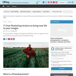 71 free Photoshop Actions