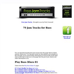 79 Jam Tracks For Bass