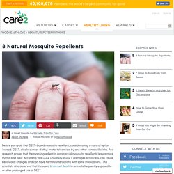8 Natural Mosquito Repellents