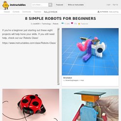 8 Simple Robots for Beginners