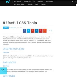 8 Useful CSS Tools