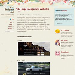 80 Large Background Websites