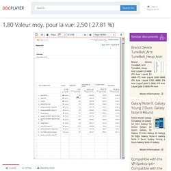 1,80 Valeur moy. pour la vue: 2,50 ( 27,81 %) - PDF