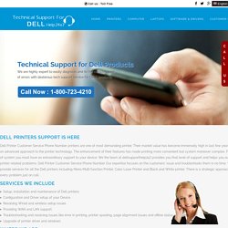 1-8007234210 Dell Printer Customer Service Phone Number