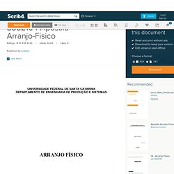 2.3 Objetivos do Arranjo Físico