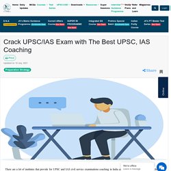 Best UPSC IAS Coaching