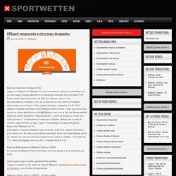 888sport comparación a otras casas de apuestas