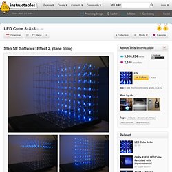 LED Cube 8x8x8