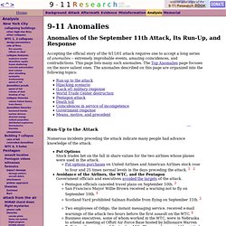 9-11 Anomalies - CometBird