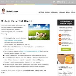 9 Steps To Perfect Health