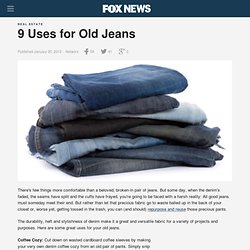9 Uses for Old Jeans