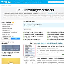 2,574 FREE Listening Worksheets