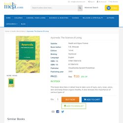 Ayurveda: The Science of Living : V.B. Athavale, 9788170841418, 8170841410