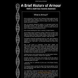 A Brief History of Armour