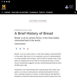 A Brief History of Bread
