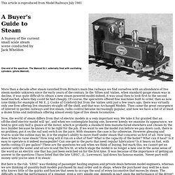 A Buyer's Guide to Steam - Page 1 of 5