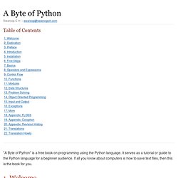 Python - Notes