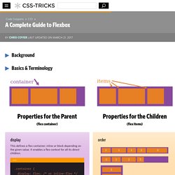 A Complete Guide to Flexbox