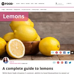 A complete guide to lemons