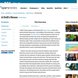 A Doll’s House: Plot Overview