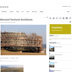 Bernard Tschumi Architects museum and archaeological park . alésia