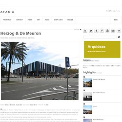Herzog & de Meuron - museu blau . museum of natural sciences . barcelona