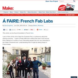 Á FAIRE: French Fab Labs