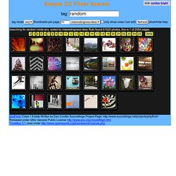 Flickr CC search