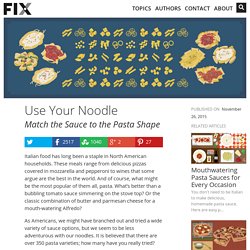 A Guide to Pasta