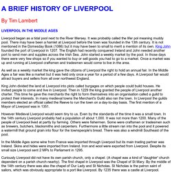 A brief history of Liverpool