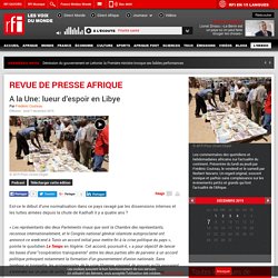 RFI la revue de presse Afrique